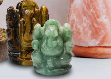 crystals ganesha
